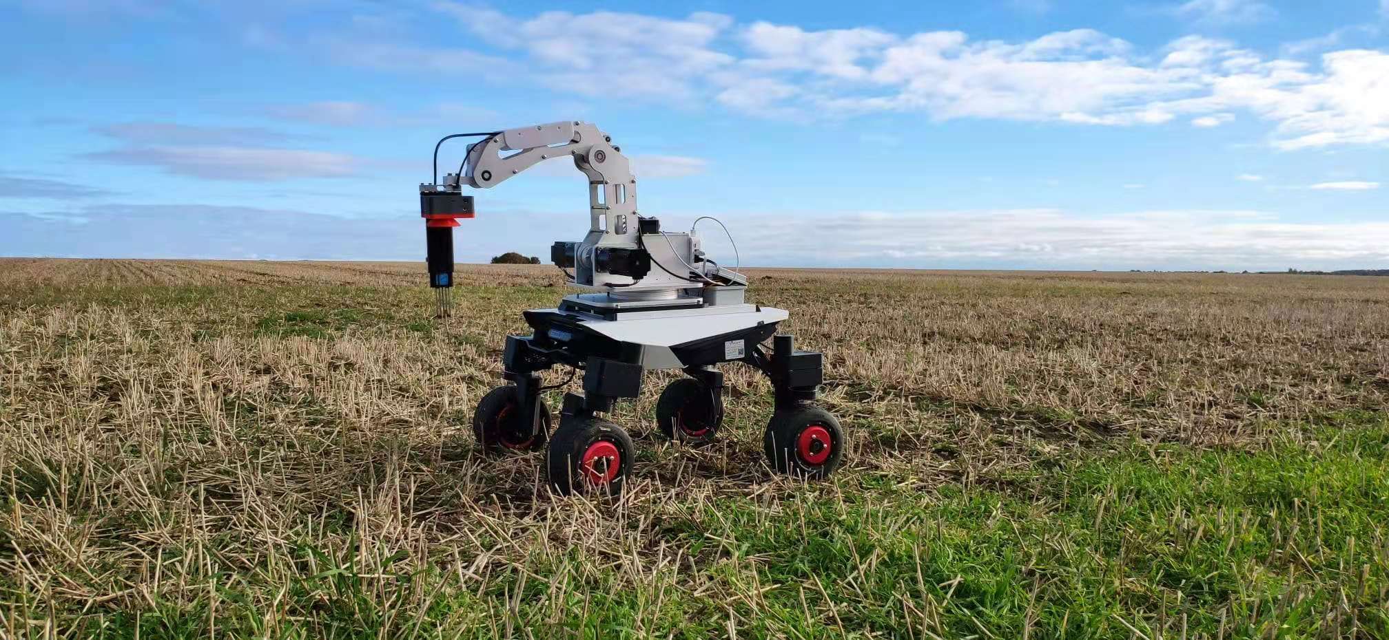 Como o robô de mapeamento de nitrogênio "N2 Vision" maximiza a produção para o agricultor